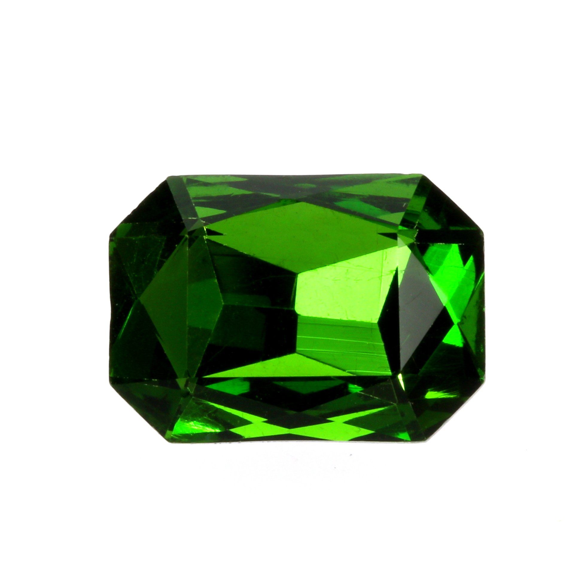 Ohrclip Strass Oval hoch