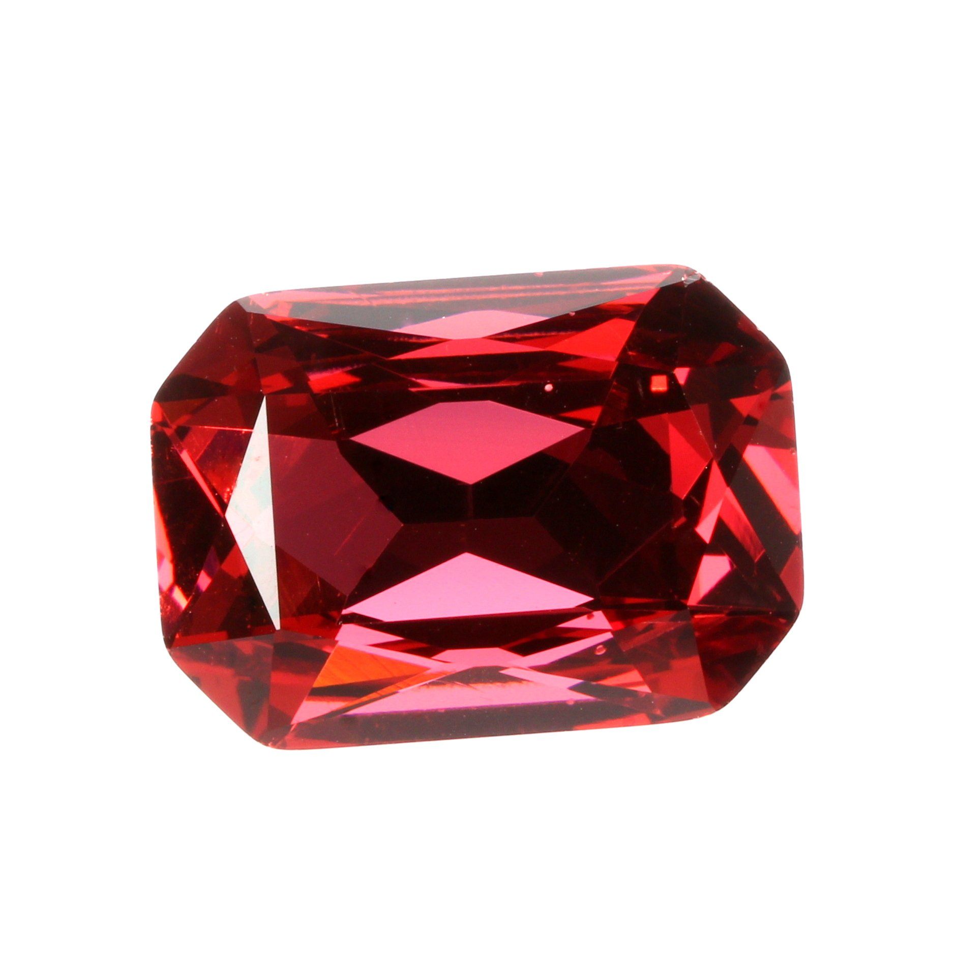 Ohrclip Strass Oval hoch