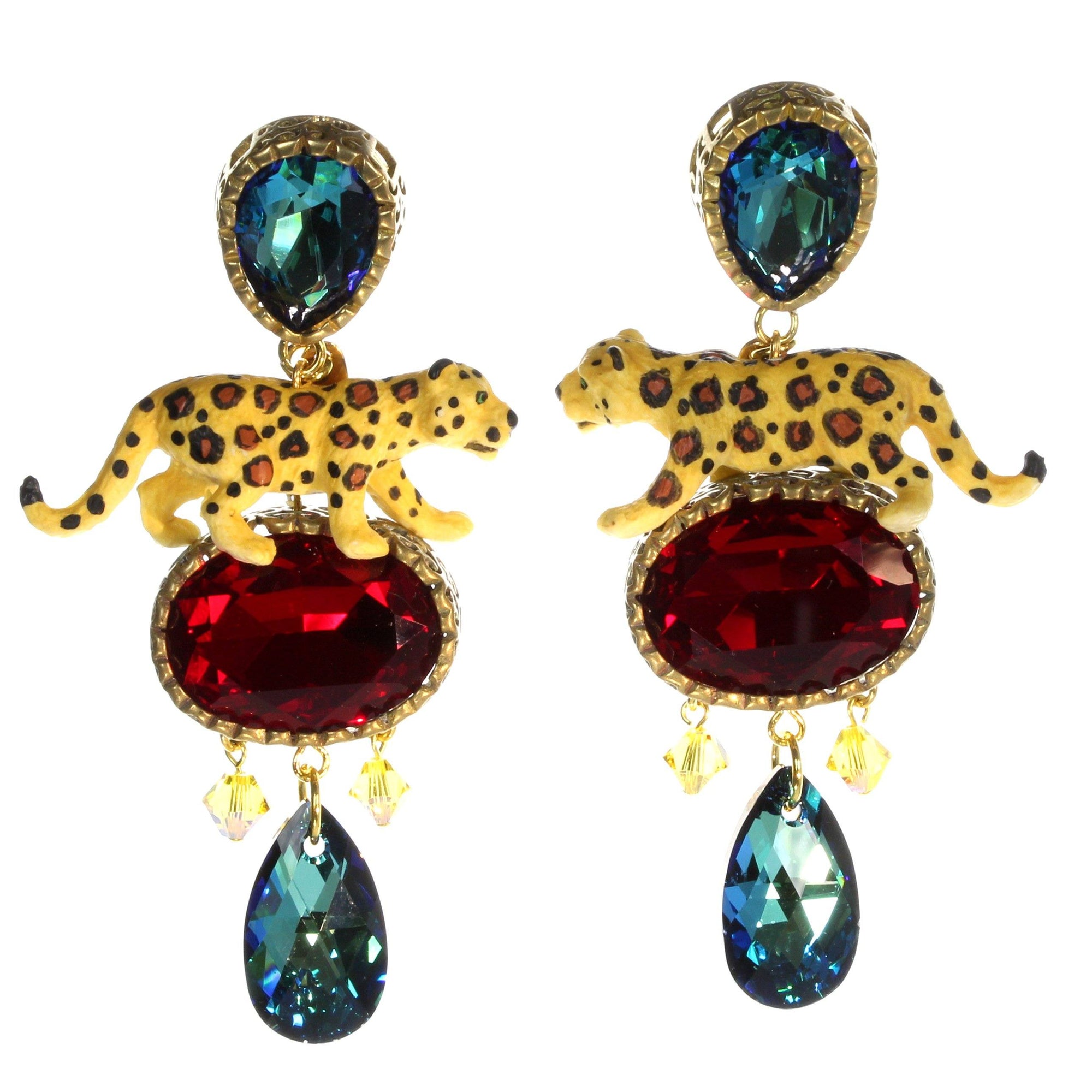 Leopard Earrings