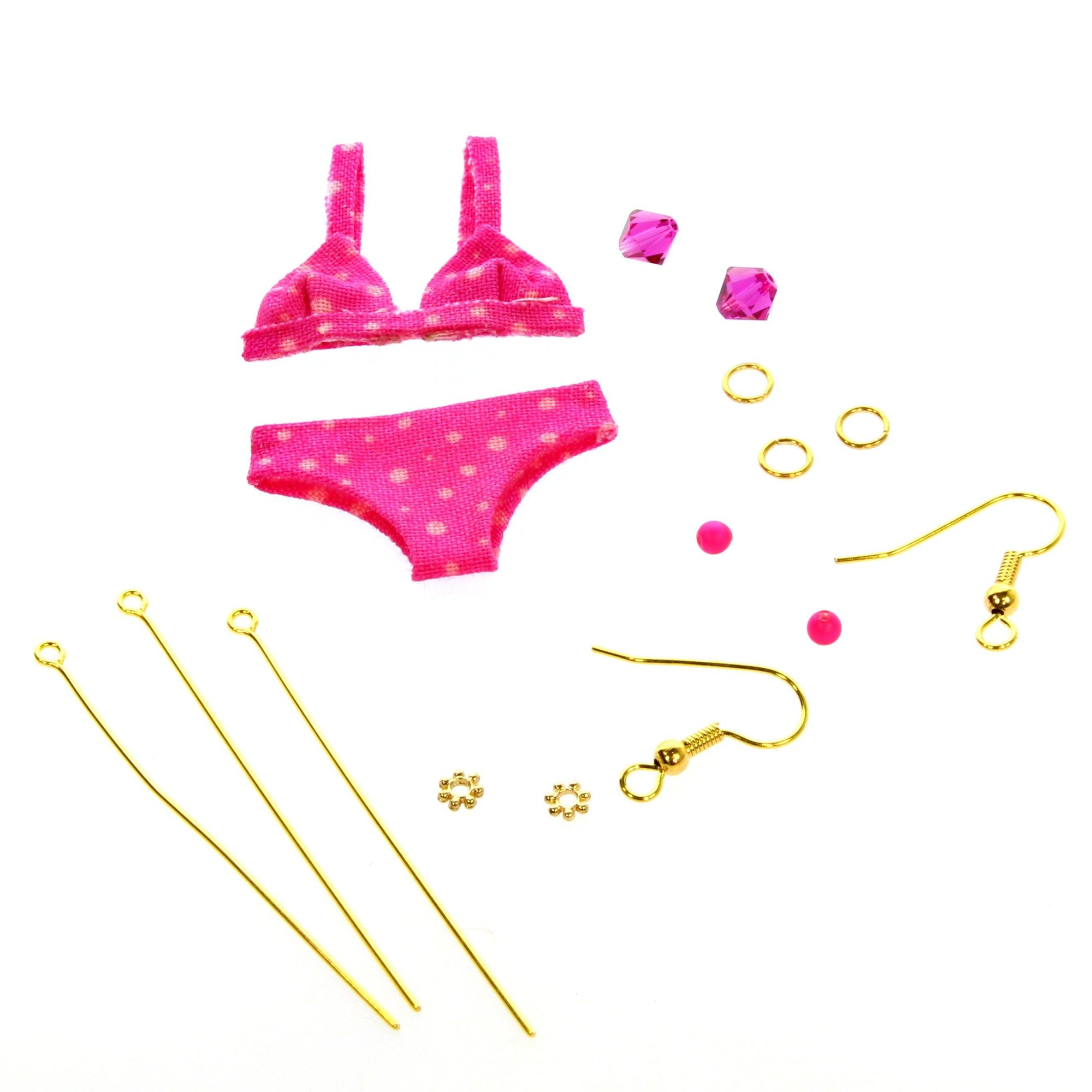 DIY Ohrringe Bastelset Bikinis