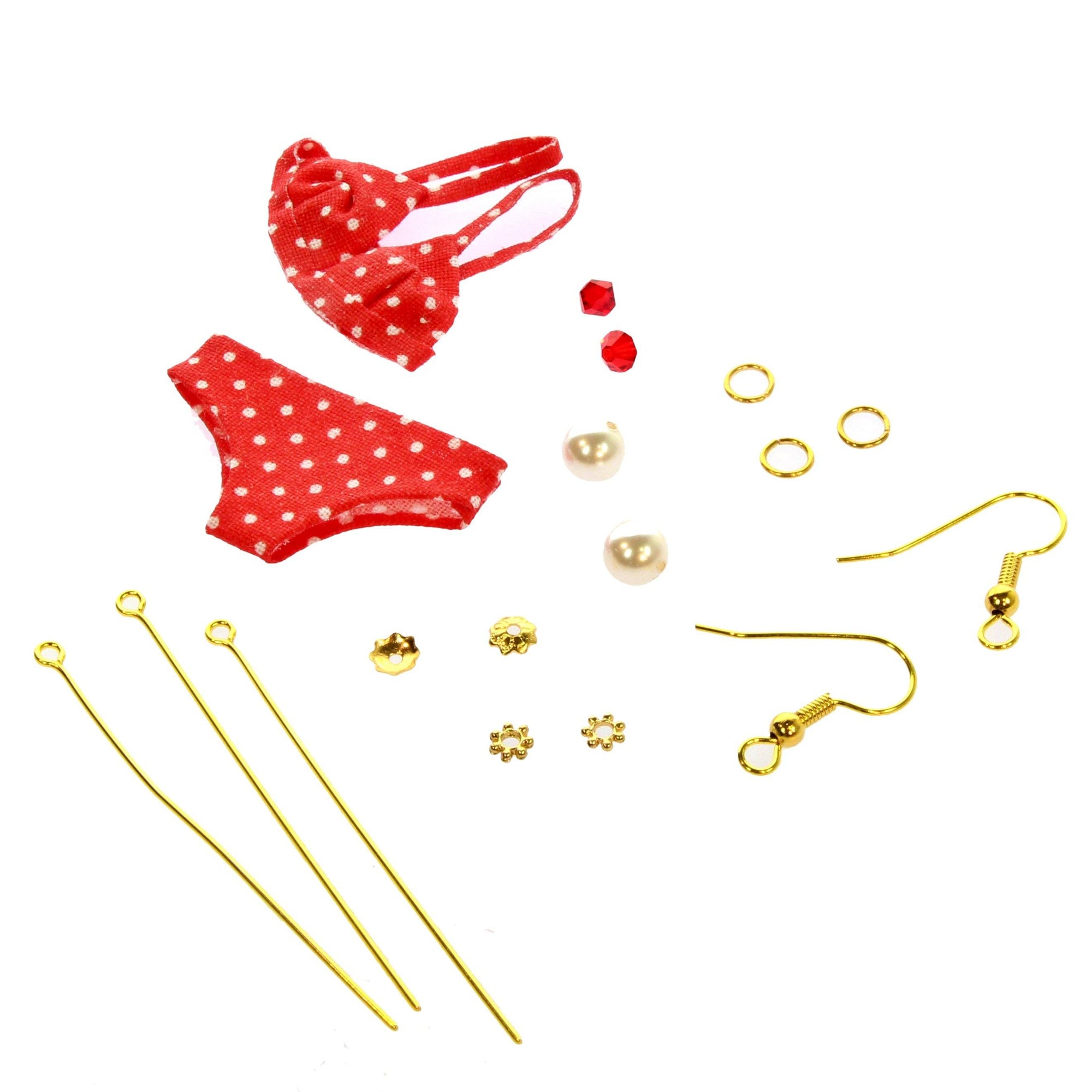 DIY Ohrringe Bastelset Bikinis
