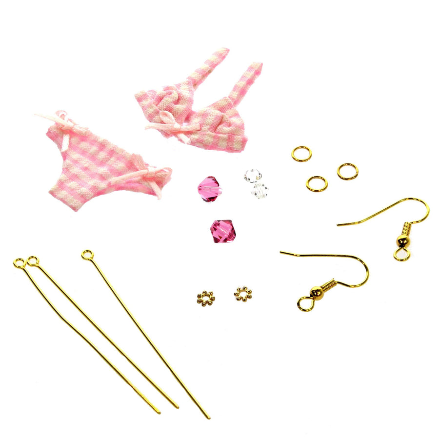 DIY earrings craft kit bikinis