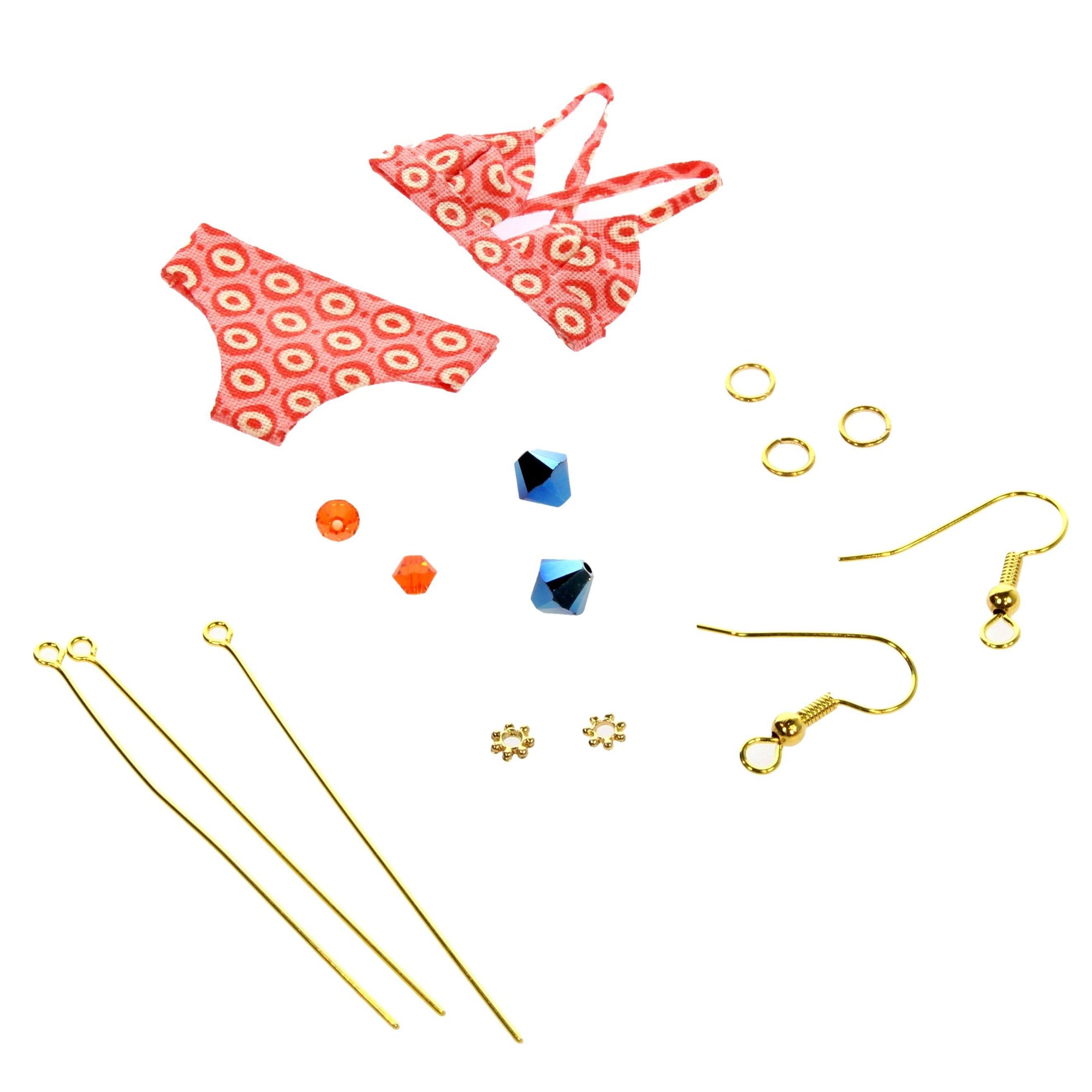 DIY Ohrringe Bastelset Bikinis