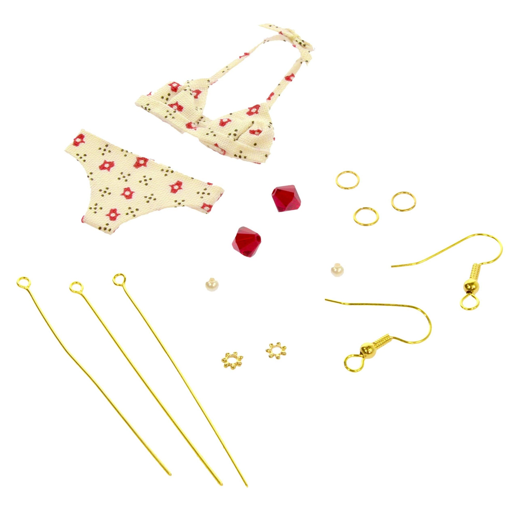 DIY Ohrringe Bastelset Bikinis